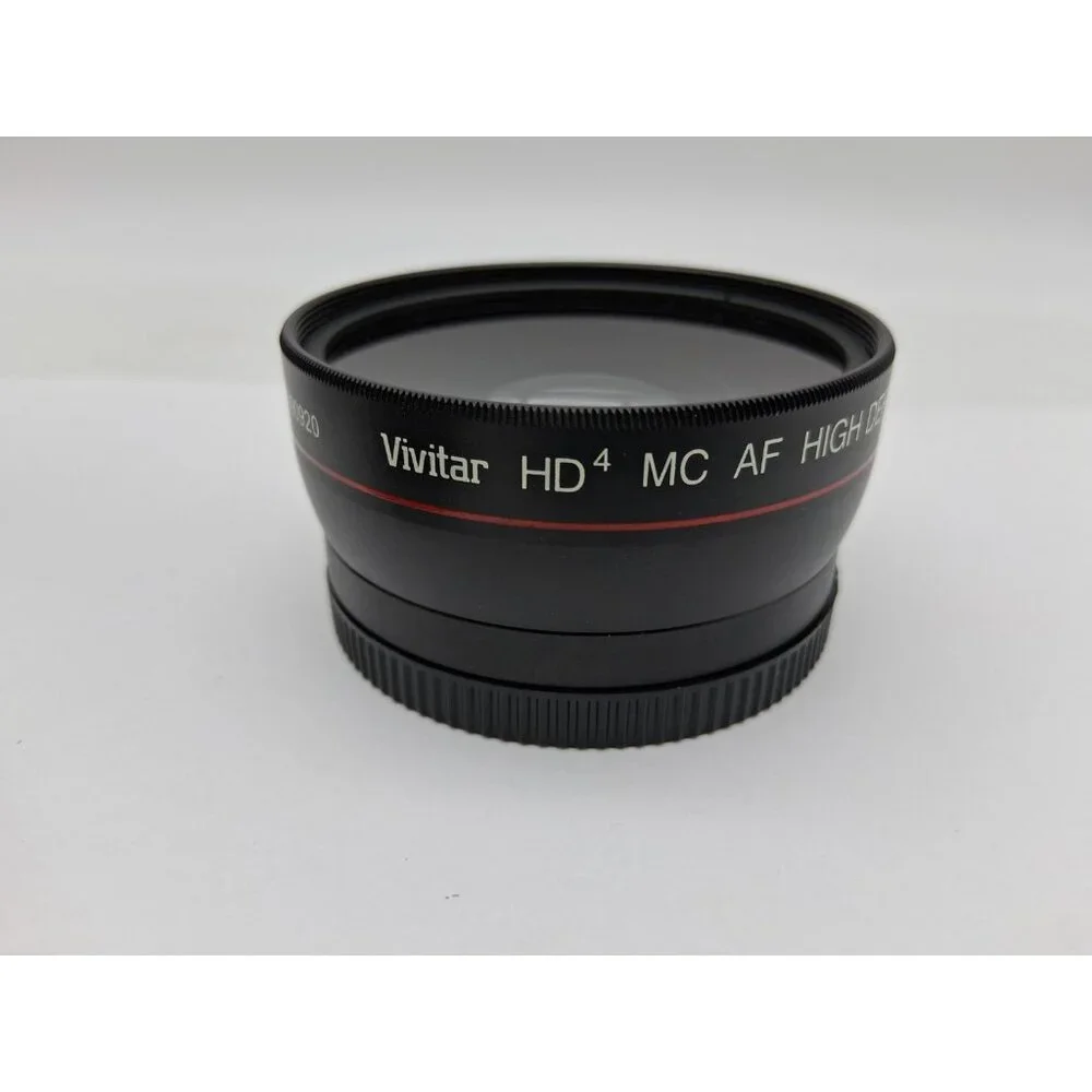 Vivitar HD4 MC AF High Definition 0.43X Wide Angle Converter w/Macro Lens